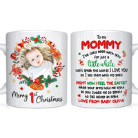Personalized Gift For Baby Merry 1st Christmas Mug 28319 thumb 1