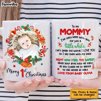 Personalized Gift For Baby Merry 1st Christmas Mug 28319 thumb 1