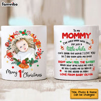 Personalized Gift For Baby Merry 1st Christmas Mug 28319 thumb 1