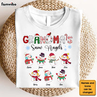 Personalized Gift For Grandma Snow Angels Shirt - Hoodie - Sweatshirt 28321 thumb 1