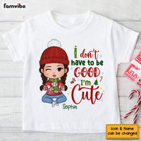 Personalized Christmas Gift For Granddaughter I'm Cute Kid T Shirt 28323 thumb 1