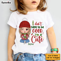 Personalized Christmas Gift For Granddaughter I'm Cute Kid T Shirt 28323 thumb 1