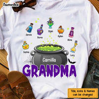 Personalized Gift For Grandma Witch's Poisons Cauldron Shirt - Hoodie - Sweatshirt 28324 thumb 1
