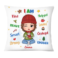 Personalized Christmas Gift For Granddaughter Pillow 28333 thumb 1