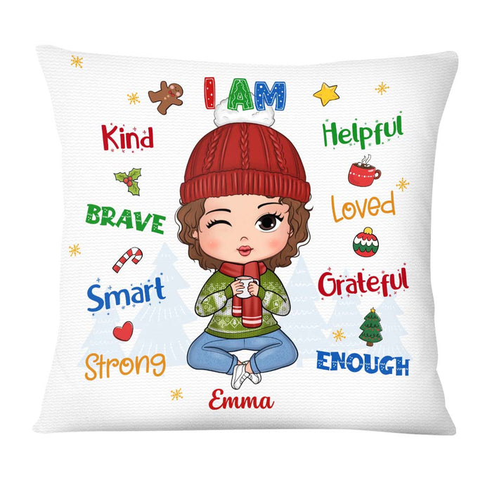 Personalized Christmas Gift For Granddaughter Pillow 28333 1