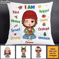 Personalized Christmas Gift For Granddaughter Pillow 28333 thumb 1