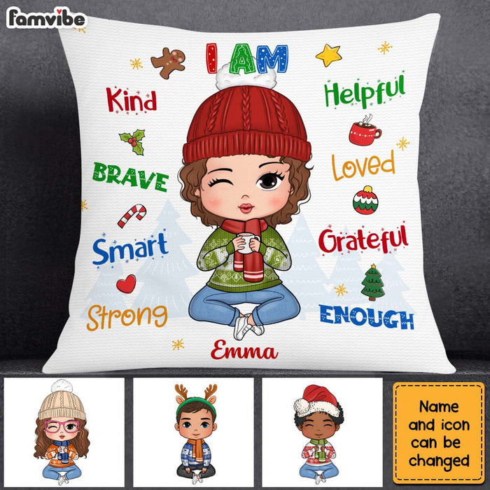 Personalized Christmas Gift For Granddaughter Pillow 28333 1
