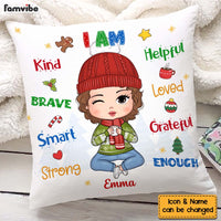 Personalized Christmas Gift For Granddaughter Pillow 28333 thumb 1