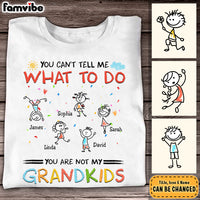 Personalized You Can't Tell Me What To Do Grandpa Shirt - Hoodie - Sweatshirt 28341 thumb 1