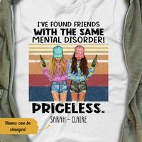 Personalized Same Mental Disorder Girl Friends T Shirt AG62 28O58 thumb 1