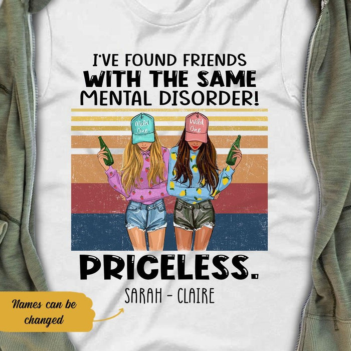 Personalized Same Mental Disorder Girl Friends T Shirt AG62 28O58 1