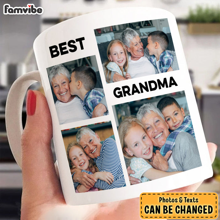 Personalized Gift For Grandma Upload Photo Gallery Mug 28356 1