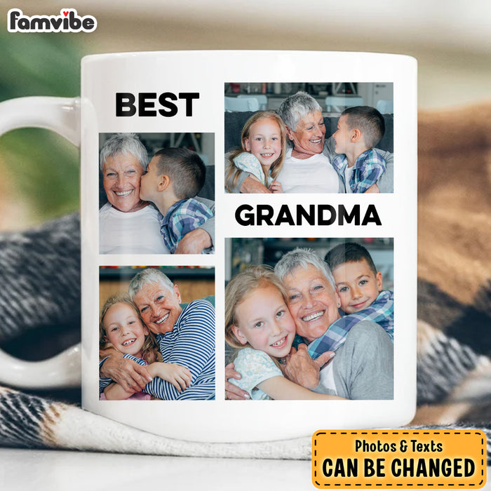 Personalized Gift For Grandma Upload Photo Gallery Mug 28356 1