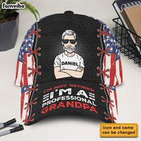 Personalized I'm Not Retired Grandpa Cap 28366 thumb 1