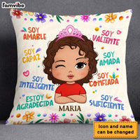 Personalized Gifts For Granddaughter Spanish Soy Amable Pillow 28369 thumb 1
