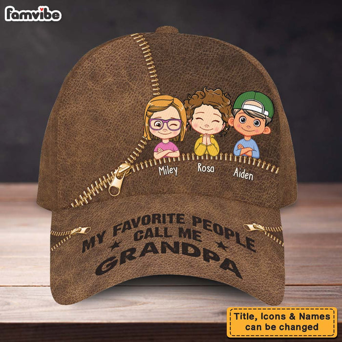 Personalized My Favorite People Call Me Grandpa Cap 28371 1
