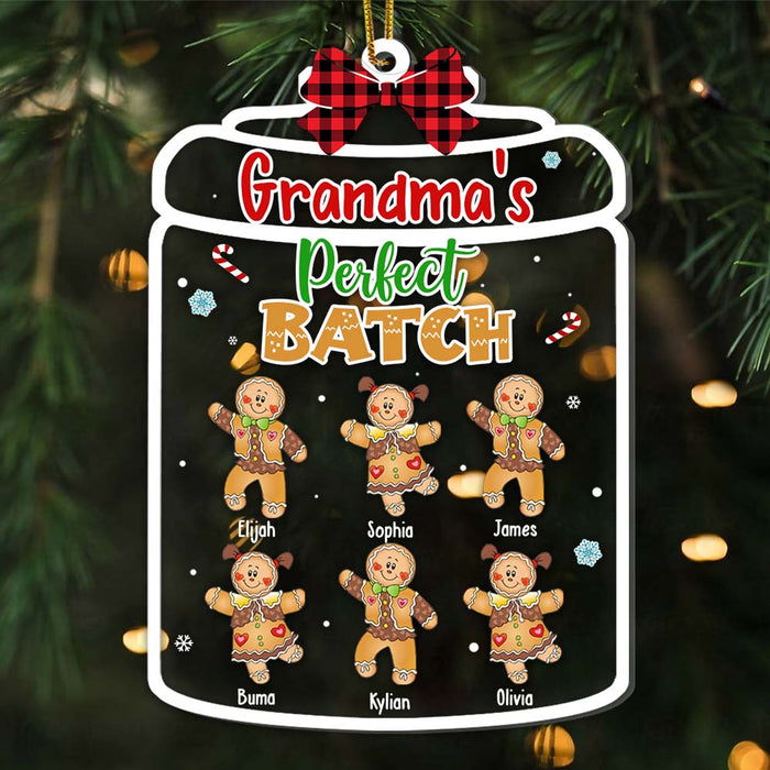 Personalized Christmas Gift For Grandma Ginger Bread Ornament 28375 1
