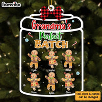 Personalized Christmas Gift For Grandma Ginger Bread Ornament 28375 thumb 1