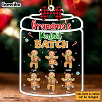 Personalized Christmas Gift For Grandma Ginger Bread Ornament 28375 thumb 1