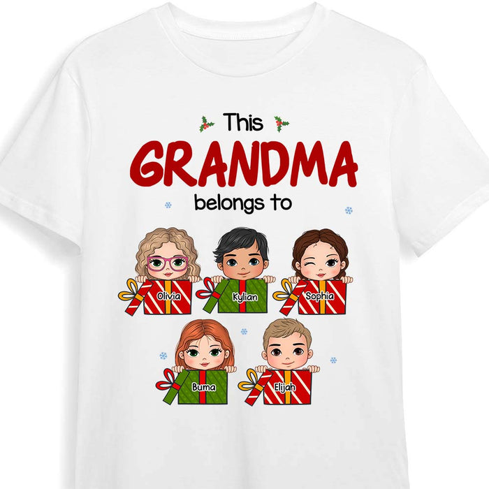 Personalized Gift For Grandma This Grandma Belongs To Shirt - Hoodie - Sweatshirt 28378 1