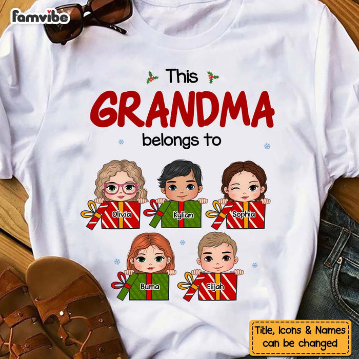 Personalized Gift For Grandma This Grandma Belongs To Shirt - Hoodie - Sweatshirt 28378 1