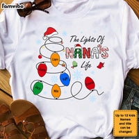 Personalized Gift For Grandma The Lights Of Nana's Life Shirt - Hoodie - Sweatshirt 28382 thumb 1