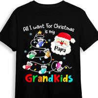Personalized Grandpa Christmas Light Stocking Gnome Shirt - Hoodie - Sweatshirt 28384 thumb 1