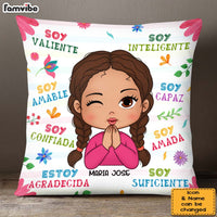 Personalized Gifts For Granddaughter Spanish Soy Amable Pillow 28386 thumb 1