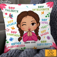 Personalized Gifts For Granddaughter Spanish Soy Amable Pillow 28386 thumb 1