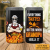 Personalized Everything Tastes Better Grandpa 4 in 1 Can Cooler 28388 1