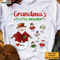 Personalized Gift For Grandma's Little Snowmen Shirt - Hoodie - Sweatshirt 28389 thumb 1