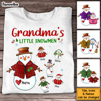 Personalized Gift For Grandma's Little Snowmen Shirt - Hoodie - Sweatshirt 28389 thumb 1