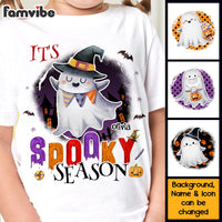 Personalized Halloween Gift For Granddaughter It's Spooky Season Kid T Shirt 28391 thumb 1