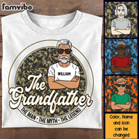 Personalized Gifts For Grandpa The Grandfather Camo Shirt - Hoodie - Sweatshirt 28392 thumb 1