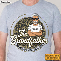 Personalized Gifts For Grandpa The Grandfather Camo Shirt - Hoodie - Sweatshirt 28392 thumb 1