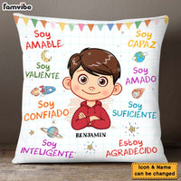 Personalized Gifts For Grandson Spanish Soy Amable Pillow 28393 thumb 1