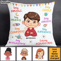 Personalized Gifts For Grandson Spanish Soy Amable Pillow 28393 thumb 1