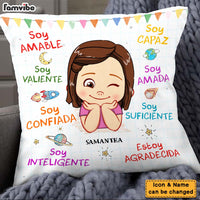 Personalized Gifts For Grandson Spanish Soy Amable Pillow 28393 thumb 1