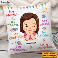 Personalized Gifts For Grandson Spanish Soy Amable Pillow 28393 thumb 1