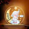 Personalized Gift For Newborn Baby You Are So Loved Cute Elephant Plaque LED Lamp Night Light 28394 1