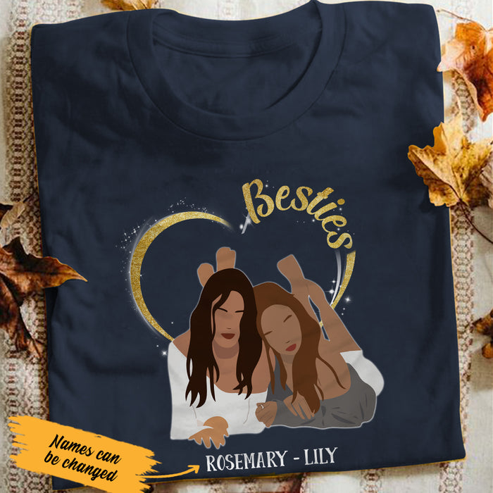 Personalized BWA Friends Besties T Shirt JL311 26O47 1
