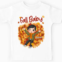 Personalized Gift For Grandson Fall Baby Kid T Shirt 28400 thumb 1