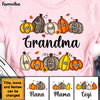 Personalized Gift For Grandma Pumpkin Patch Pattern Fall Shirt - Hoodie - Sweatshirt 28404 1