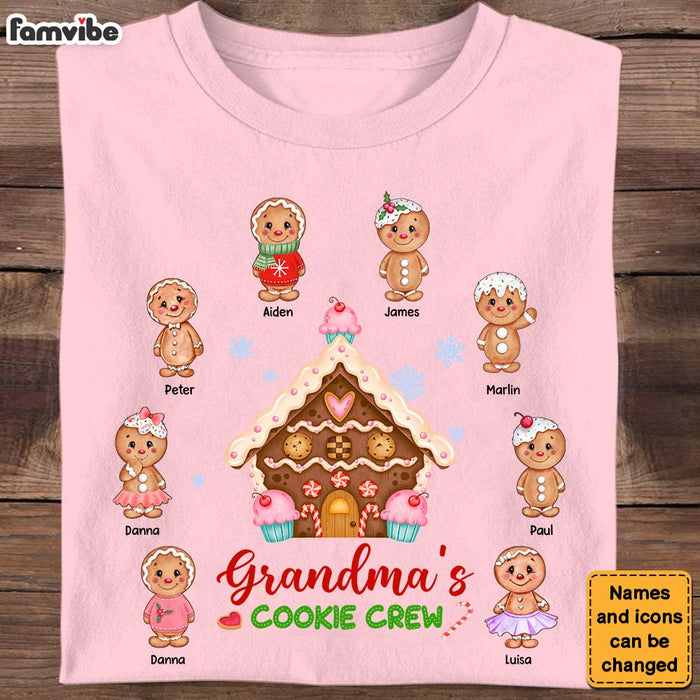Personalized Gift For Grandma's Cookie Crew Red Truck Shirt - Hoodie - Sweatshirt 28413 1