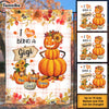 Personalized Grandma Gifts Fall Season Pumpkin Flag 28420 1