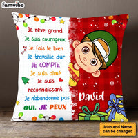 Personalized Je Rêve Grand France Grandson Pillow 28427 thumb 1