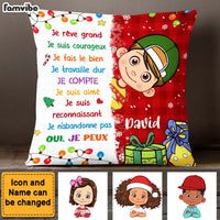 Personalized Je Rêve Grand France Grandson Pillow 28427 thumb 1