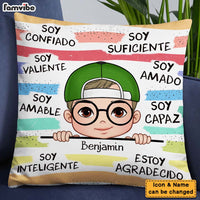 Personalized Gifts For Grandson Spanish Soy Amable Pillow 28429 thumb 1