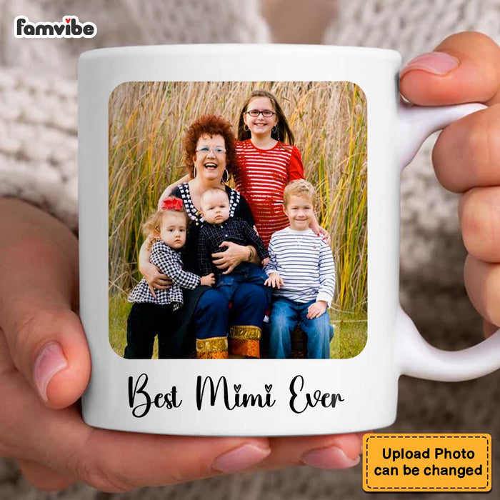 Personalized Gift For Grandma Rounded Edges Upload Photo Gallery Mug 28430 1
