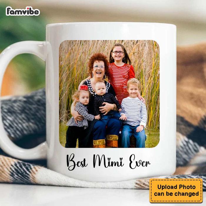 Personalized Gift For Grandma Rounded Edges Upload Photo Gallery Mug 28430 1